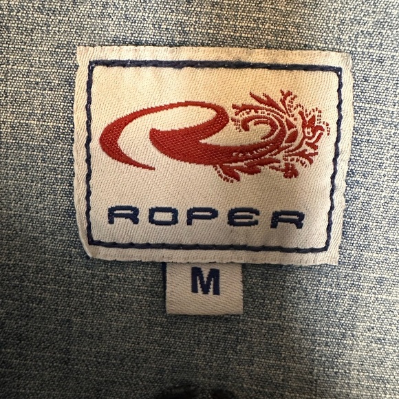 NWT Roper Women’s Wild at Heart Stretch Denim Jeans Jacket Size Medium - Picture 3 of 7